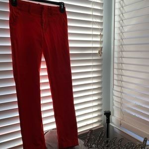 Red pants